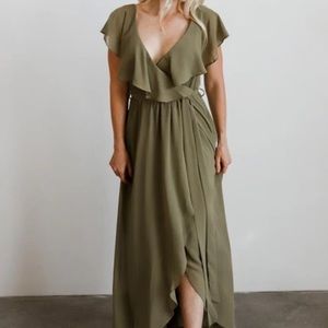 Baltic Born Katya Ruffle Maxi Dress